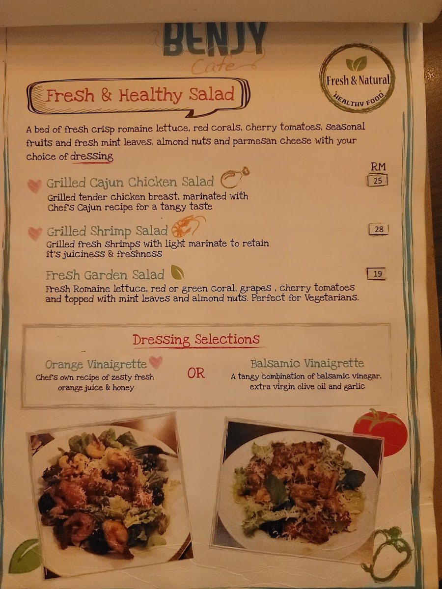 Benjy Cafe Photo Menu 8