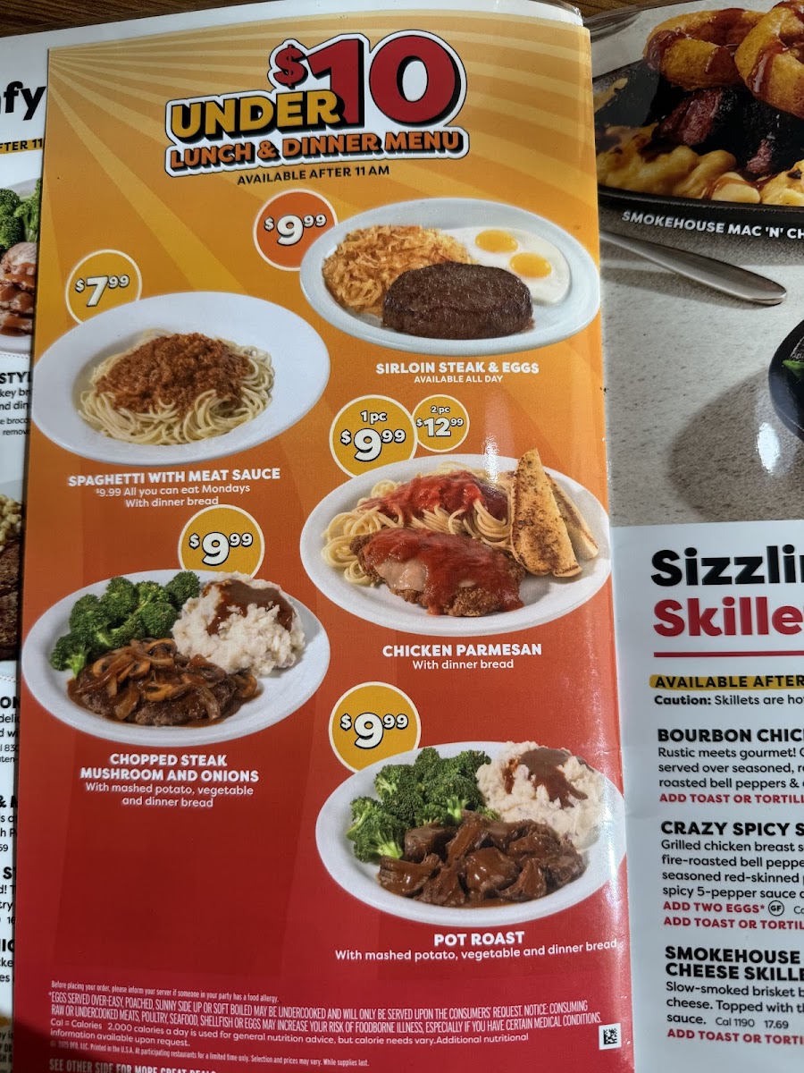 Denny's Photo Menu 6