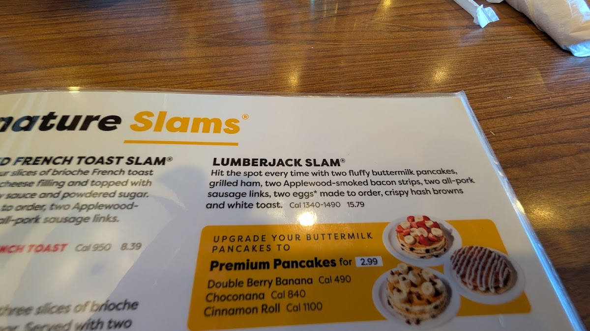Denny's Photo Menu 8