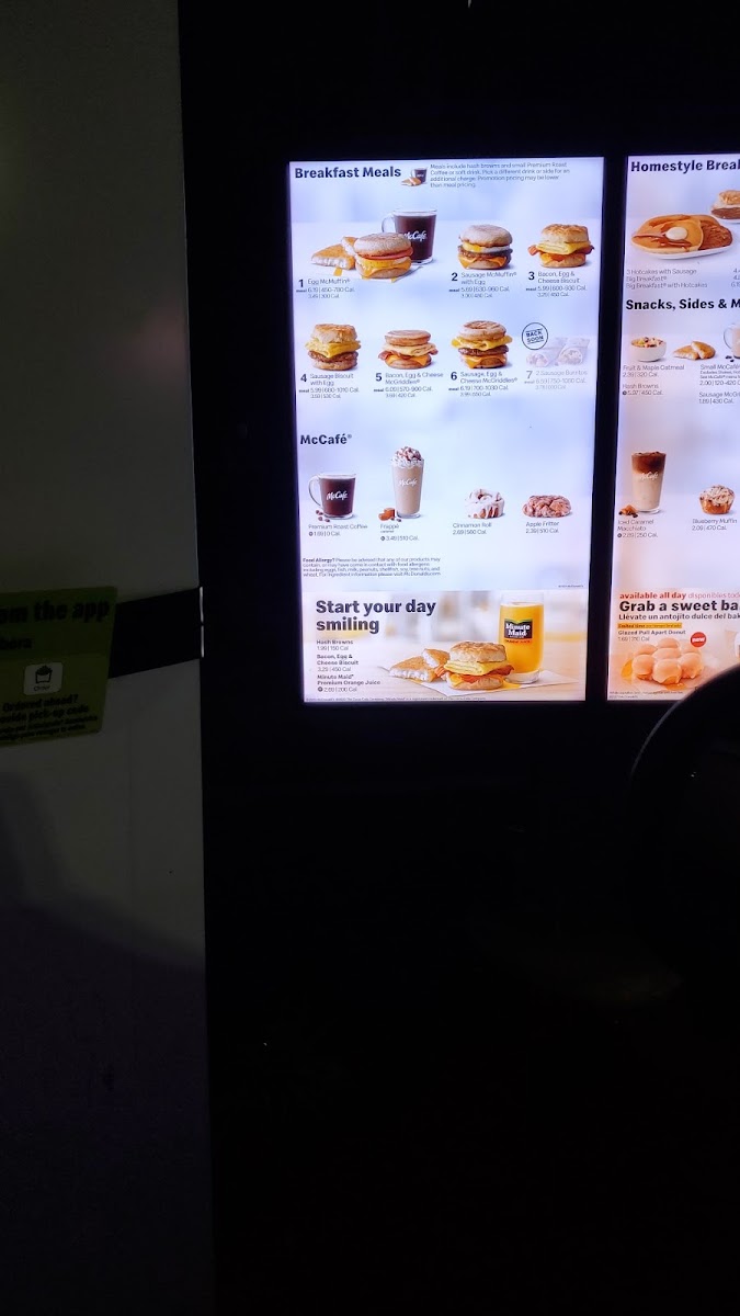 McDonald's Photo Menu 2