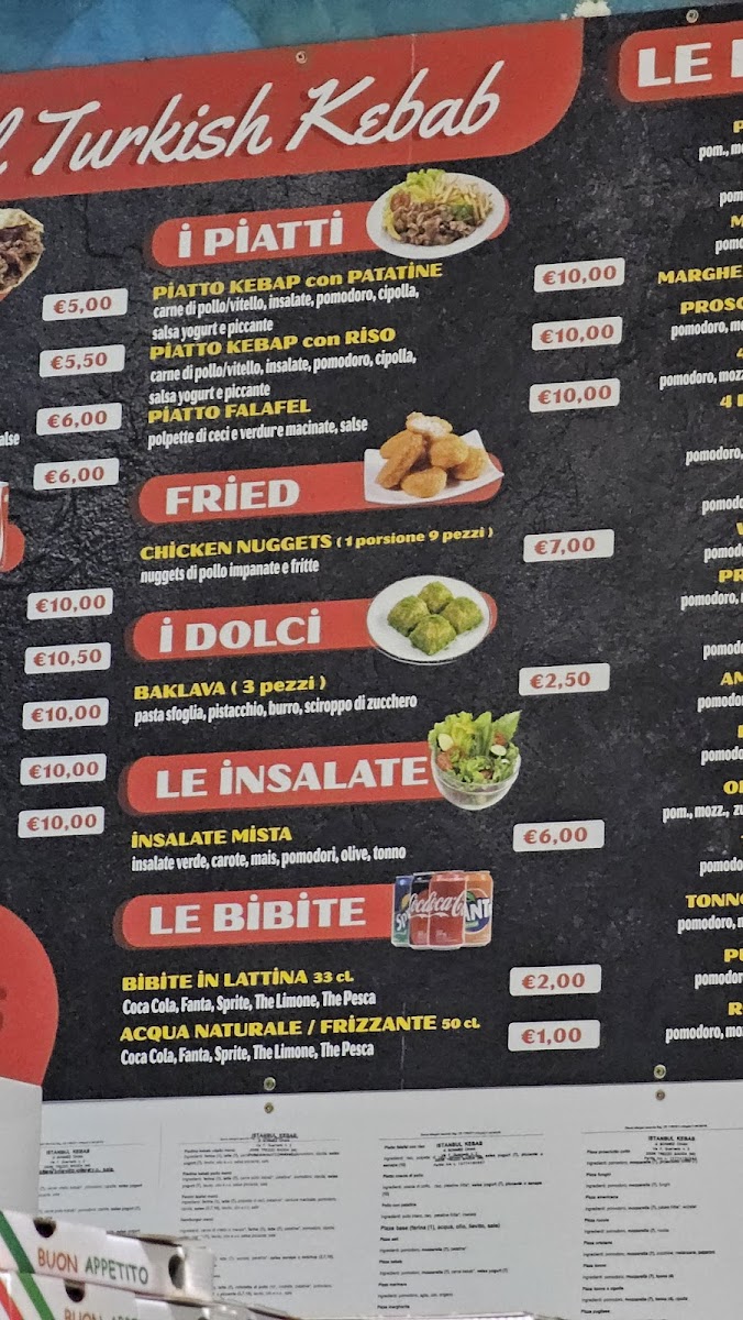 Istanbul kebab pizza Photo Menu 4