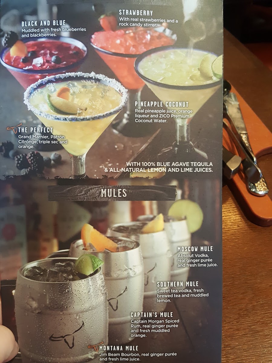 LongHorn Steakhouse Photo Menu 6