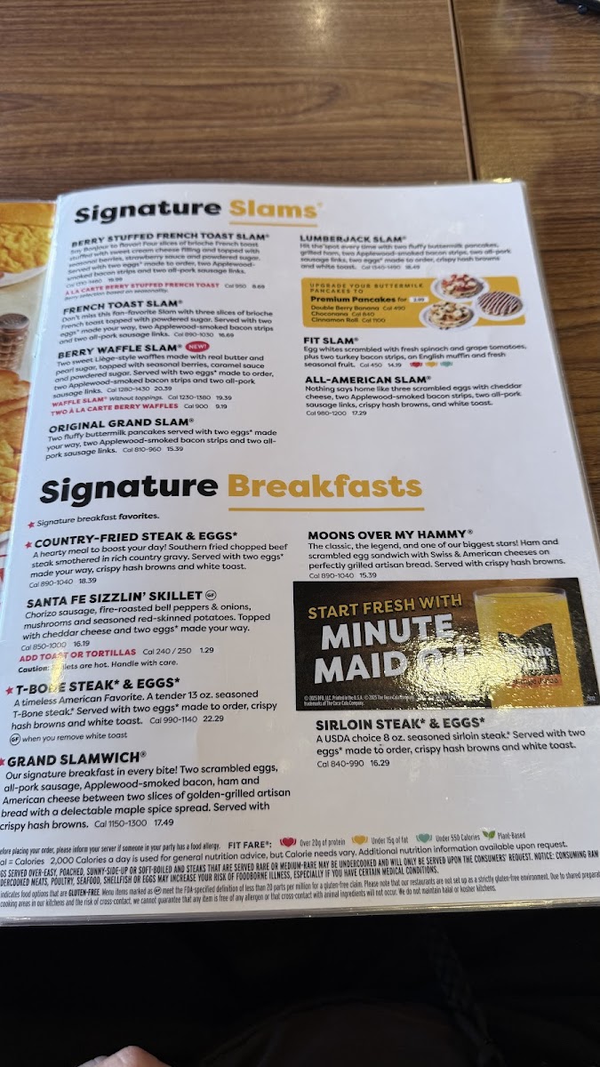 Denny's Photo Menu 4