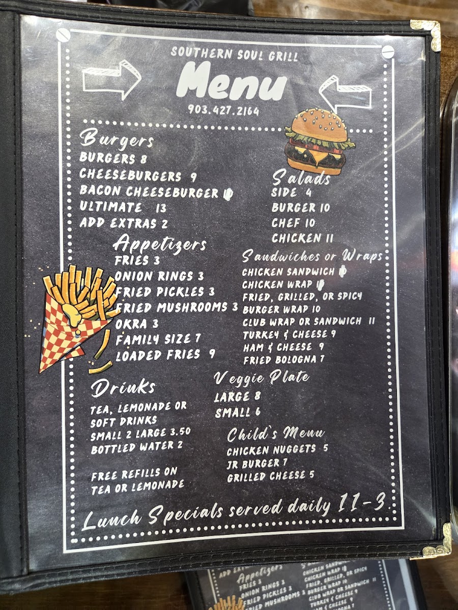 Southern Soul Grill Photo Menu 2