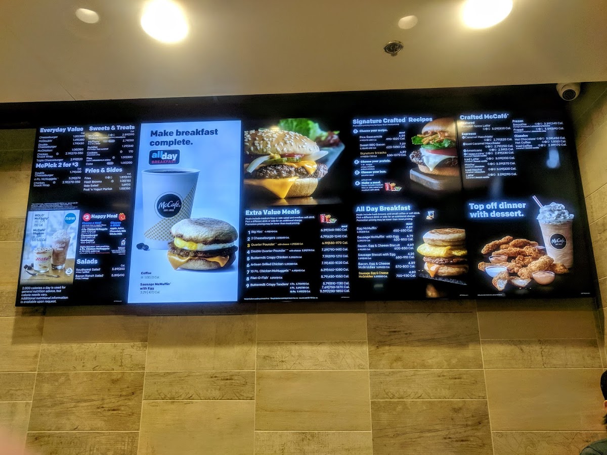 McDonald's Photo Menu 1