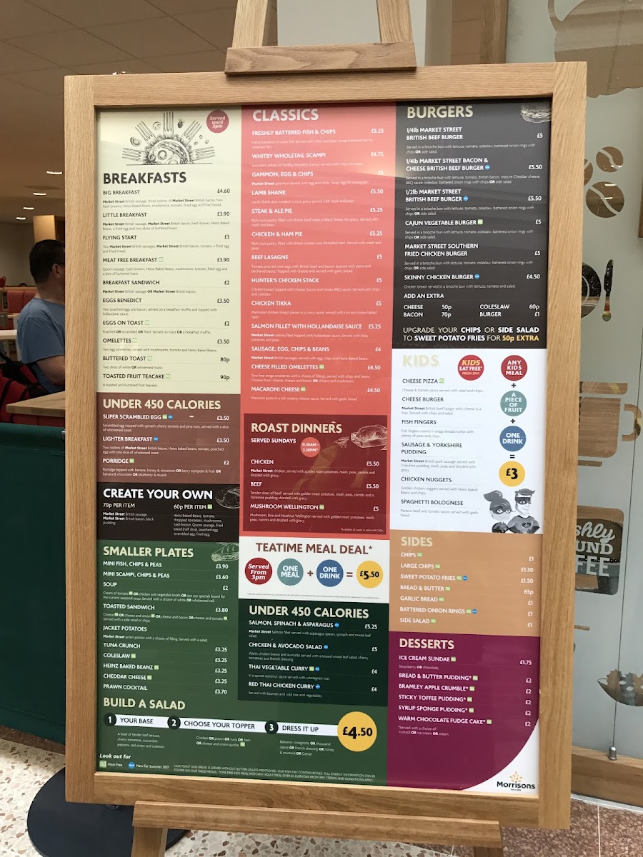 Morrisons Cafe Photo Menu 5