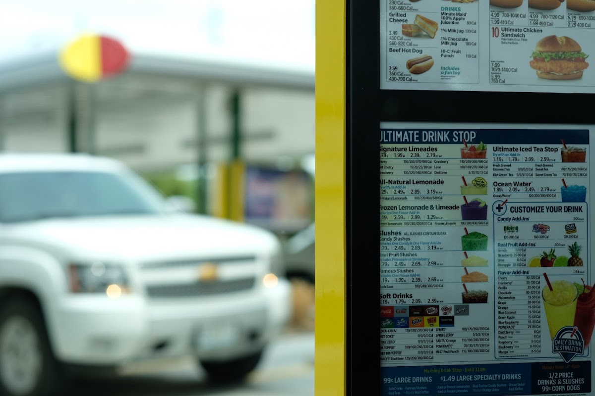 Sonic Drive-In Photo Menu 3
