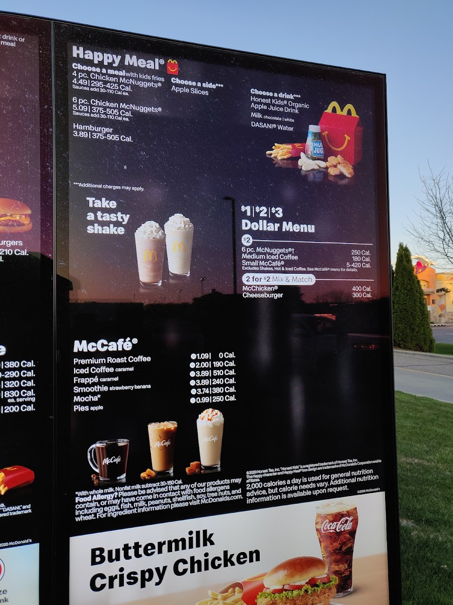 McDonald's Photo Menu 2
