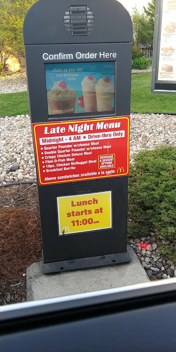 McDonald's Photo Menu 4
