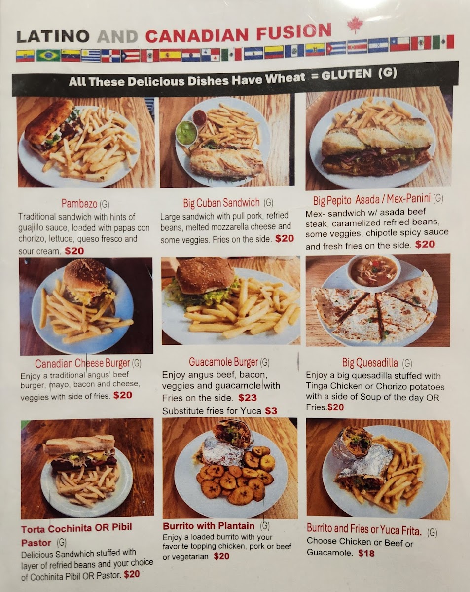 La Fiesta Latina Photo Menu 6
