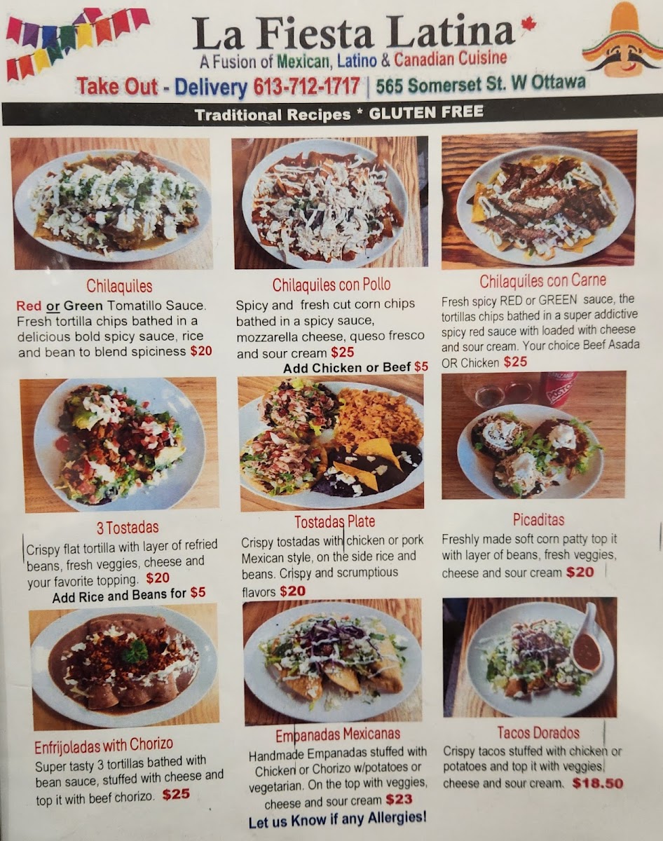 La Fiesta Latina Photo Menu 8