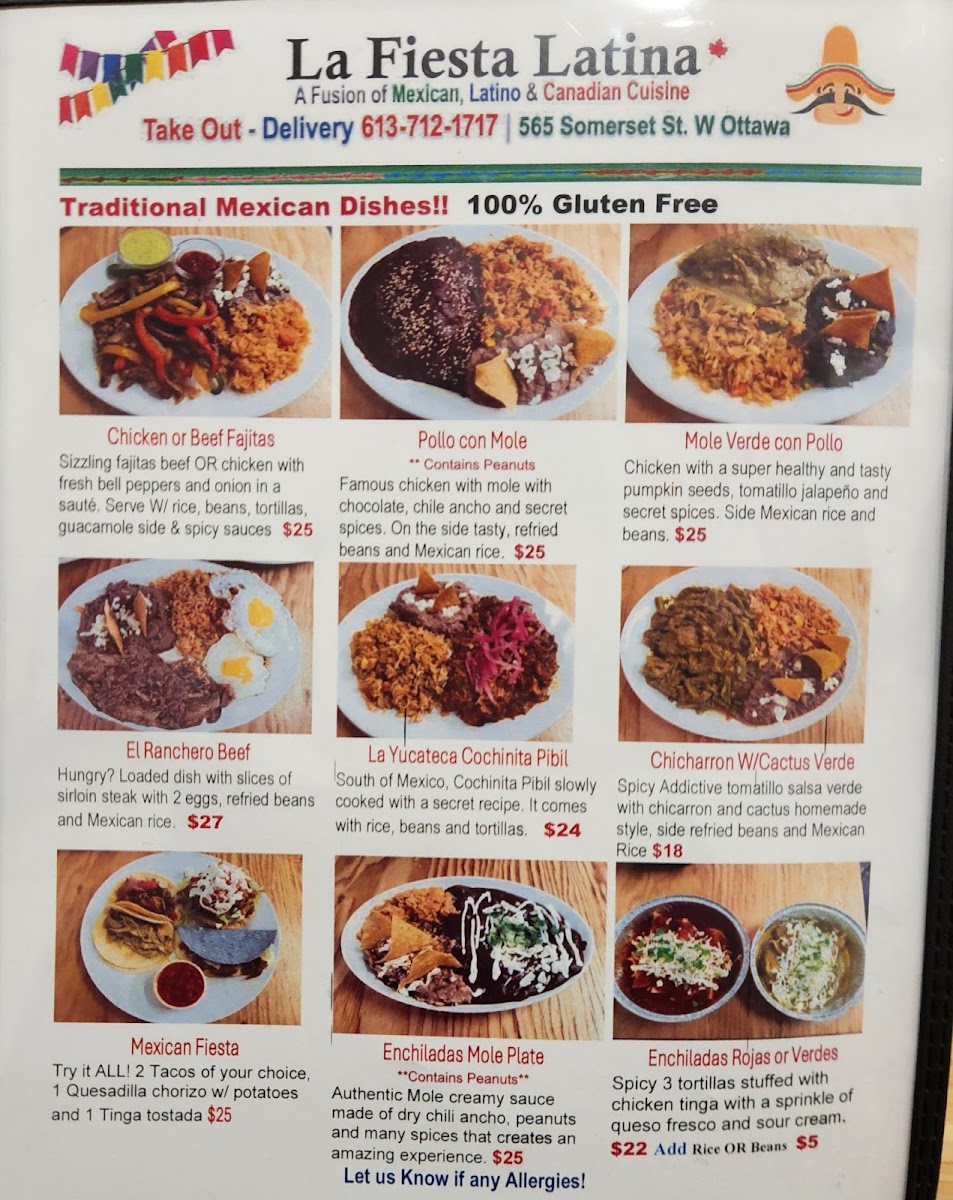 La Fiesta Latina Photo Menu 9