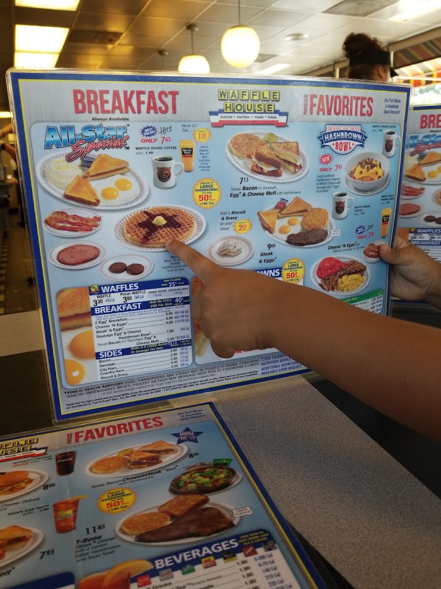 Waffle House Photo Menu 9