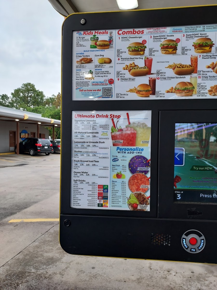 Sonic Drive-In Photo Menu 10