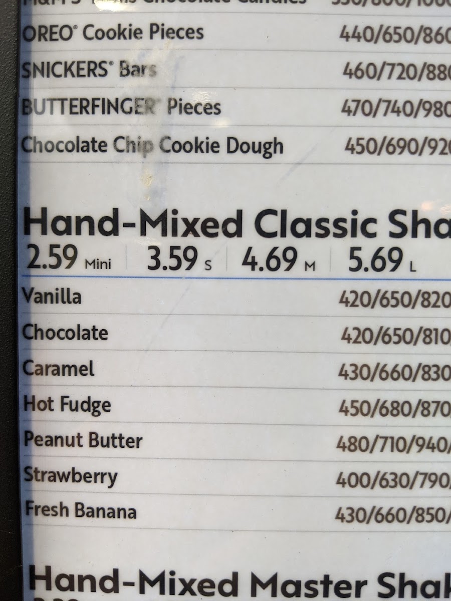 Sonic Drive-In Photo Menu 2