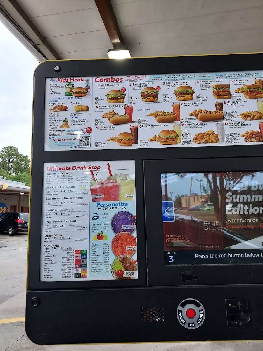Sonic Drive-In Photo Menu 4