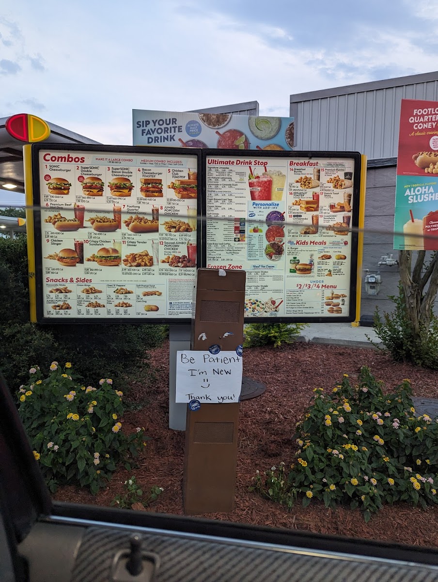 Sonic Drive-In Photo Menu 8