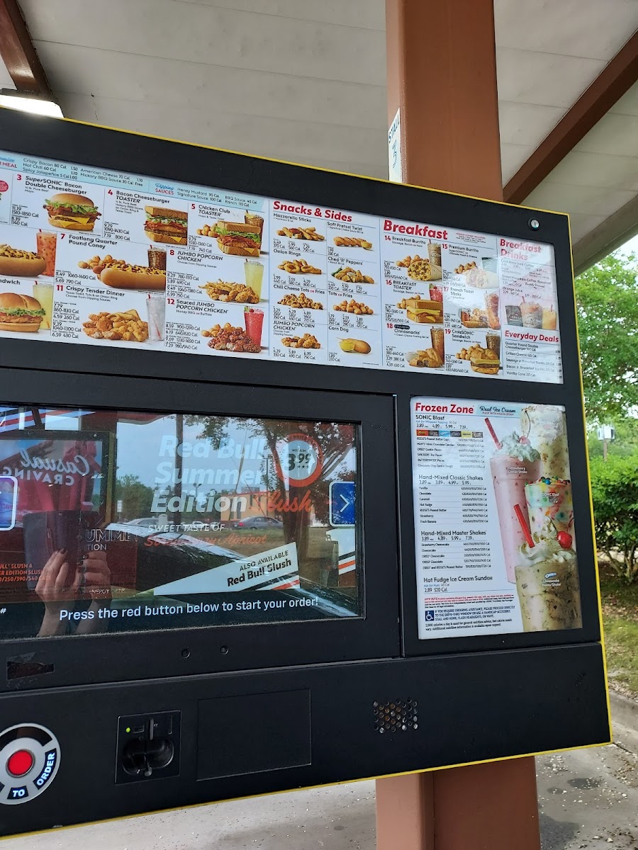 Sonic Drive-In Photo Menu 9