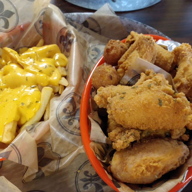 Wings and Cheese Fries