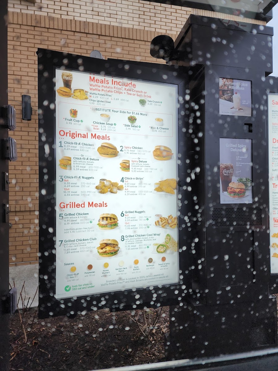 Chick-fil-A Photo Menu 1