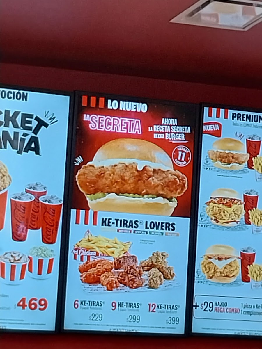 KFC Photo Menu 5