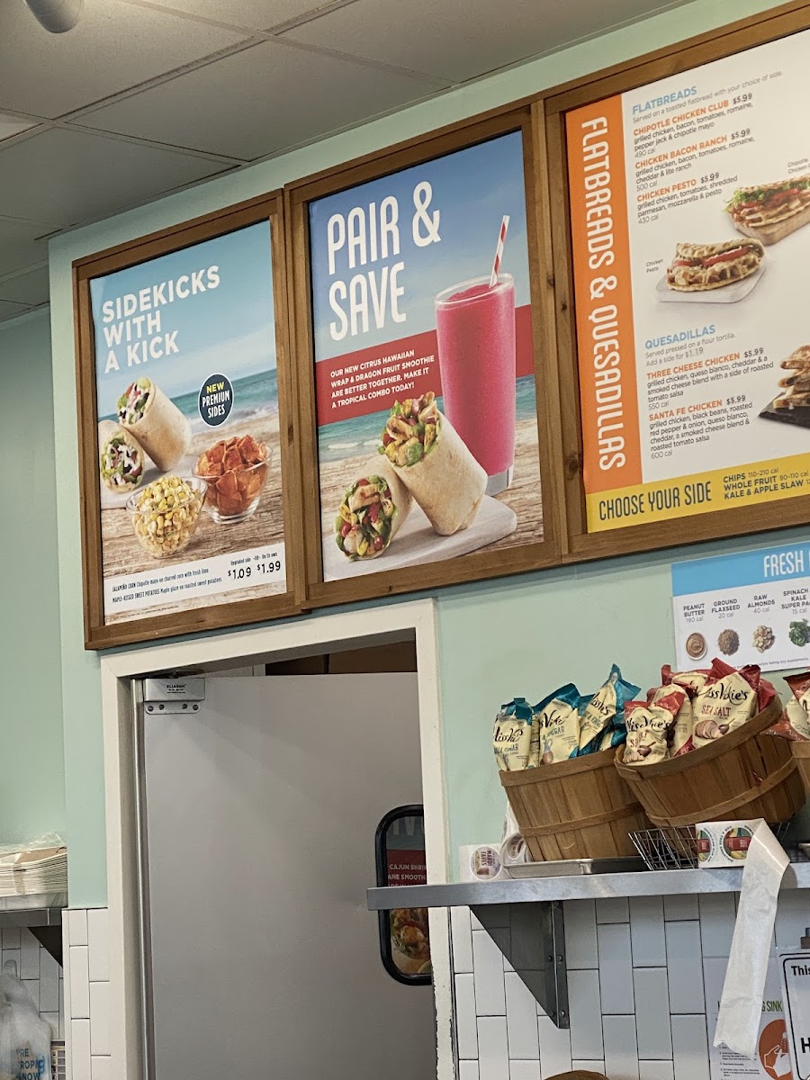 Tropical Smoothie Cafe Photo Menu 3