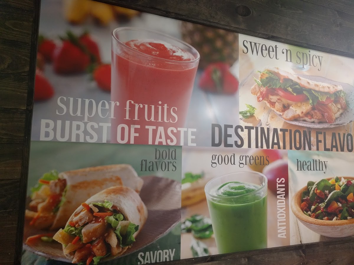 Tropical Smoothie Cafe Photo Menu 6