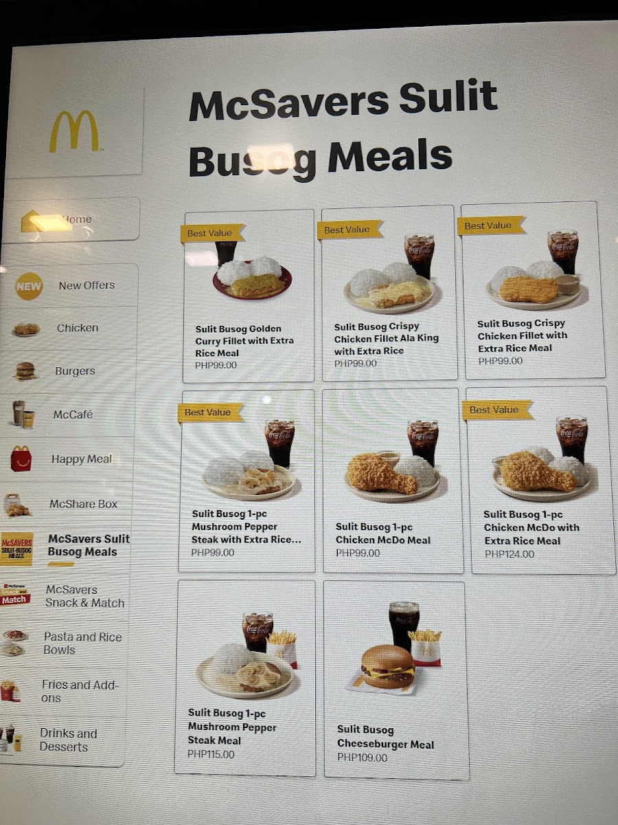 McDonald's Photo Menu 1