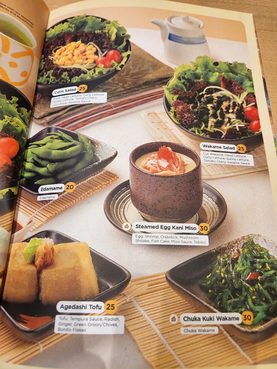 Genki Sushi Photo Menu 2