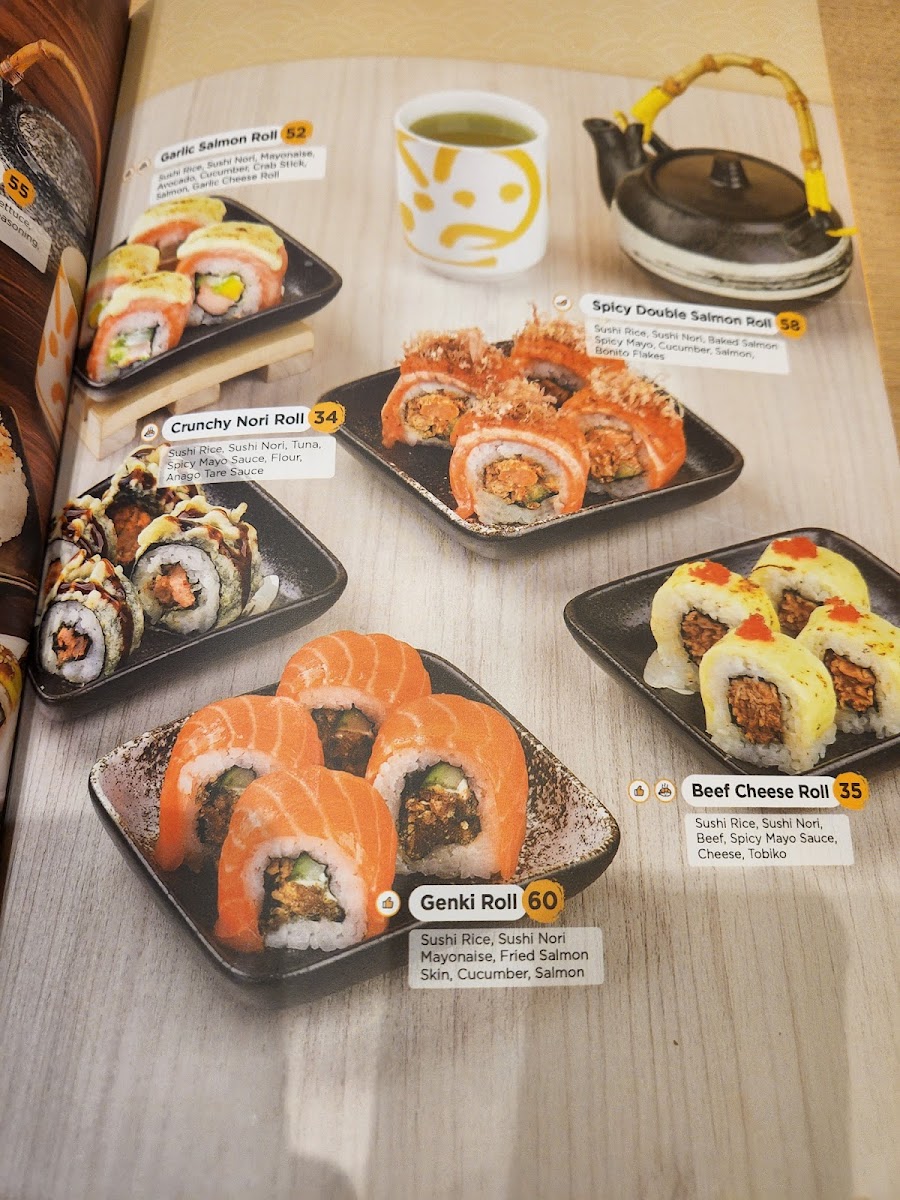Genki Sushi Photo Menu 8