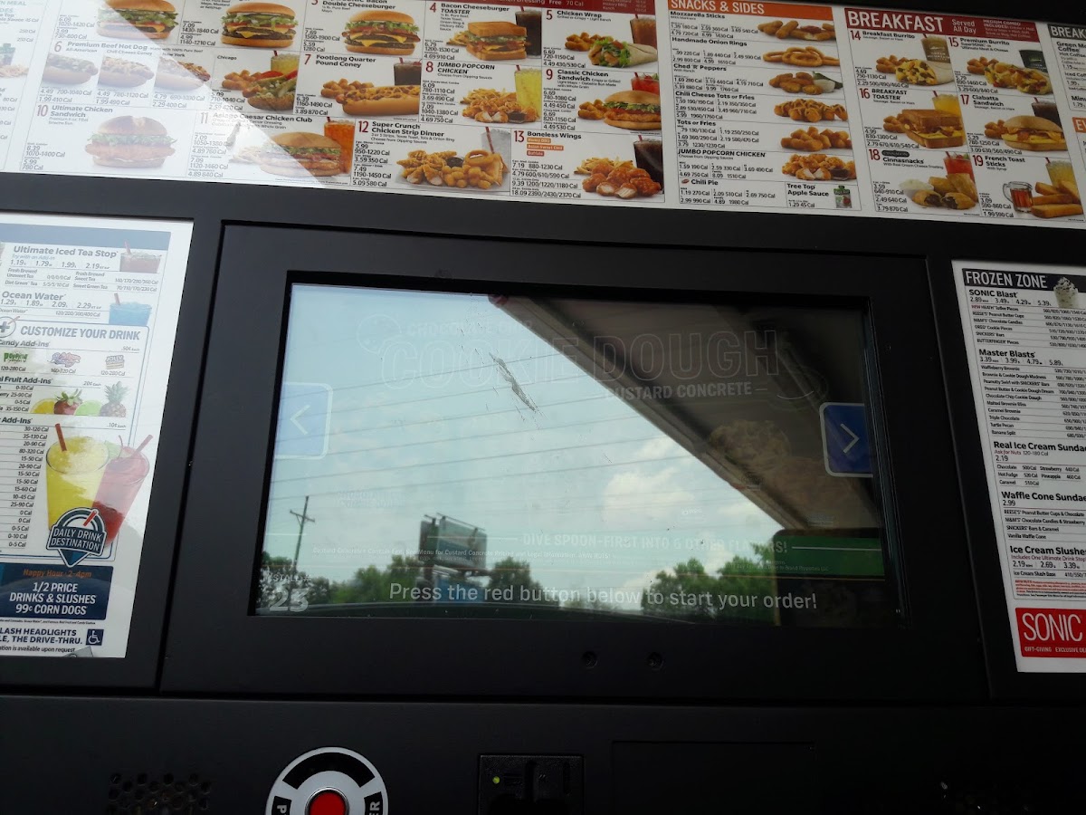 Sonic Drive-In Photo Menu 10