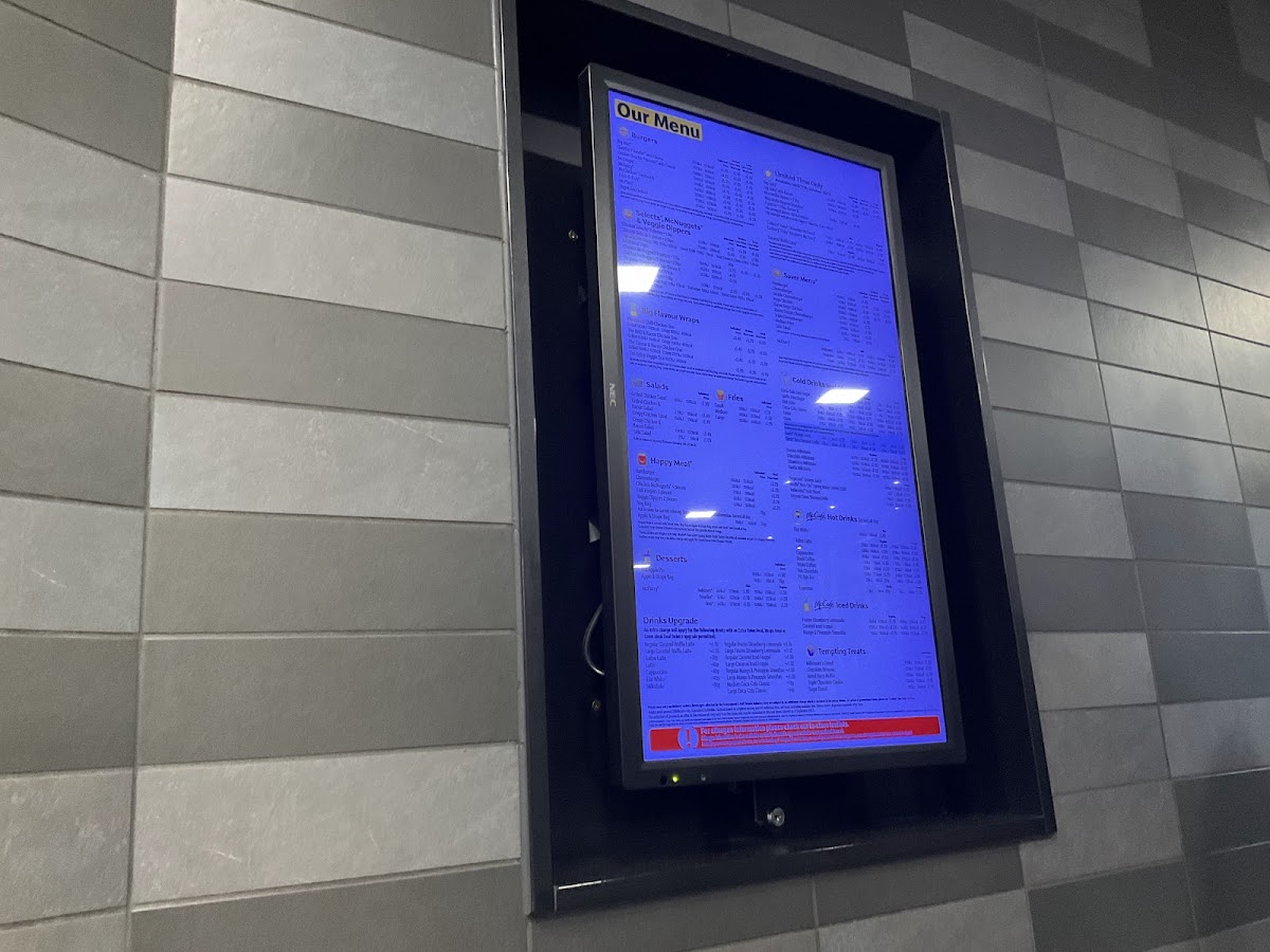 McDonald's Photo Menu 3