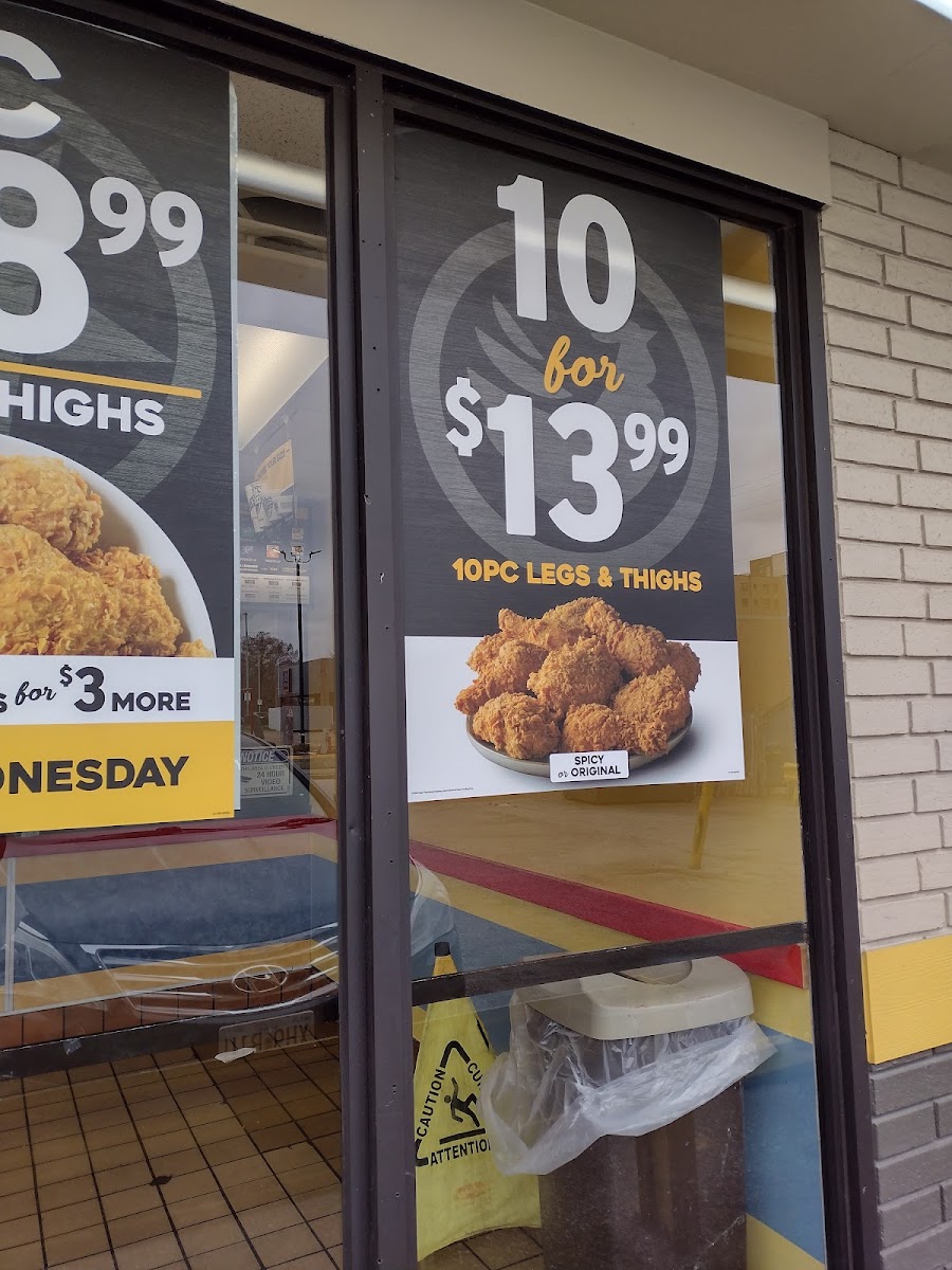Church's Texas Chicken Photo Menu 1