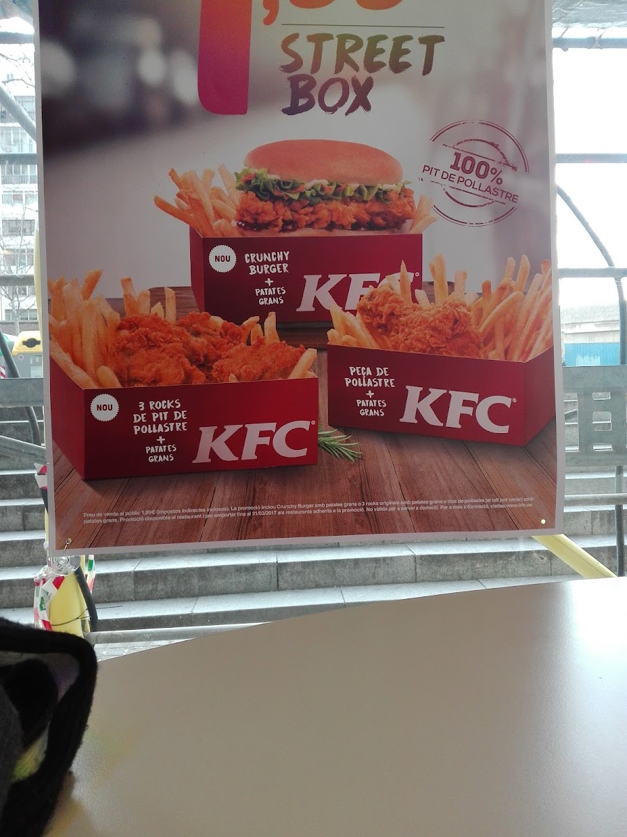 KFC Photo Menu 1