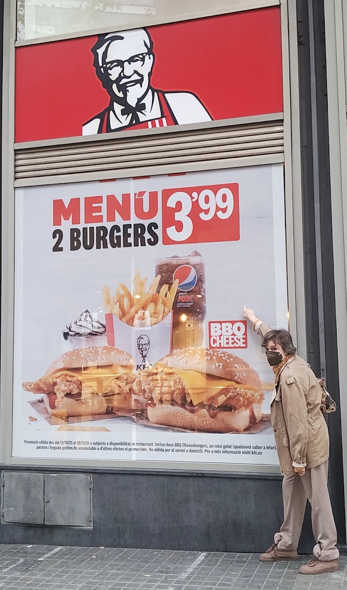 KFC Photo Menu 2