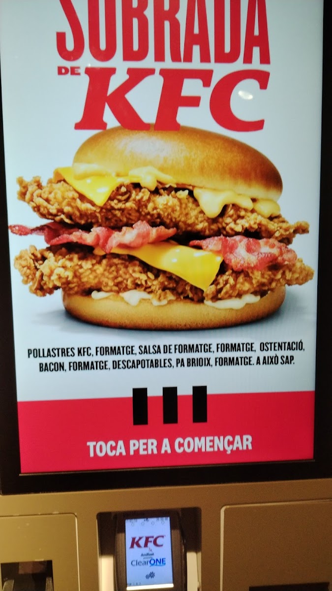 KFC Photo Menu 5