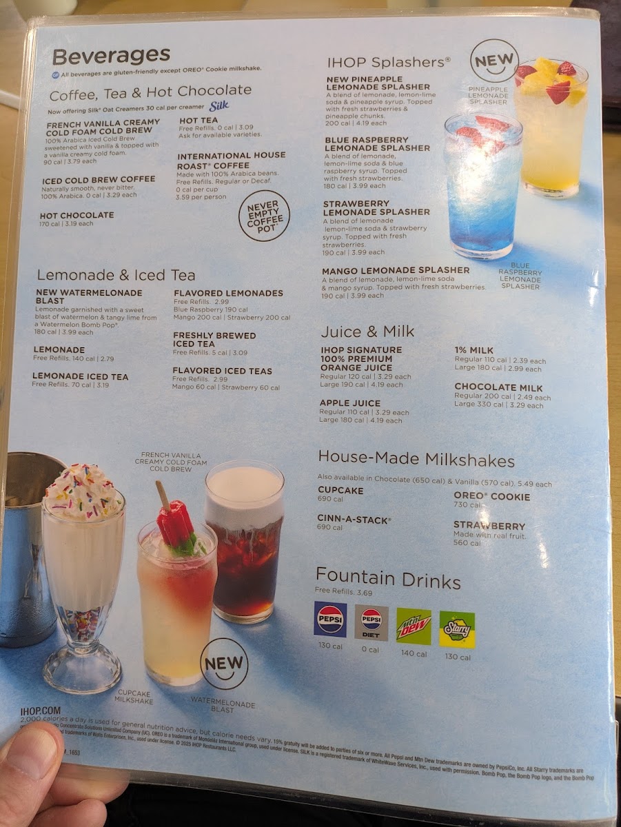 IHOP Photo Menu 2