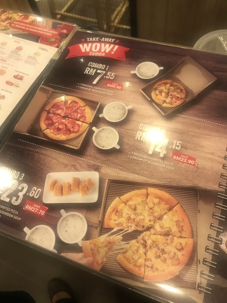 Pizza Hut Photo Menu 4