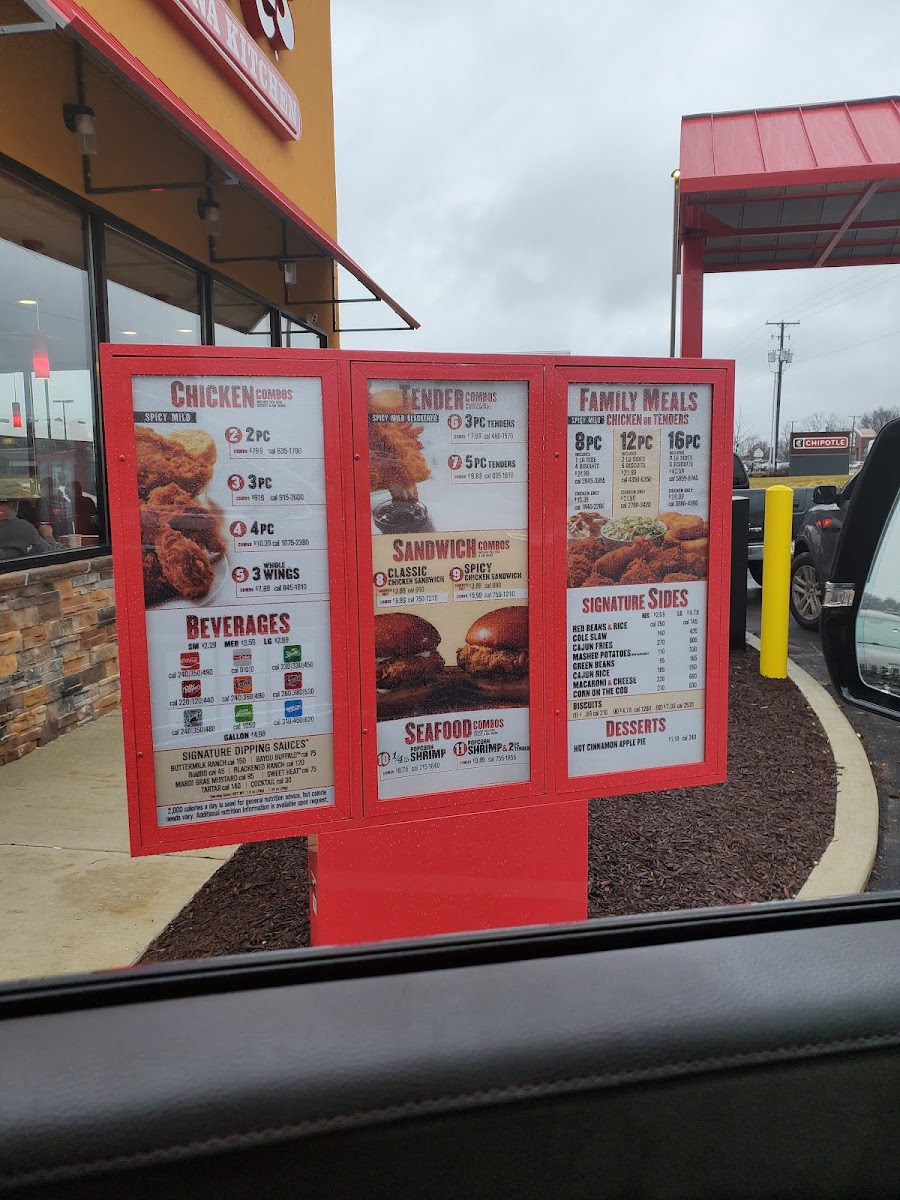 Popeyes Louisiana Kitchen Photo Menu 7