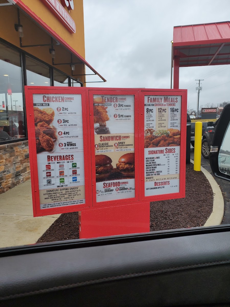 Popeyes Louisiana Kitchen Photo Menu 8
