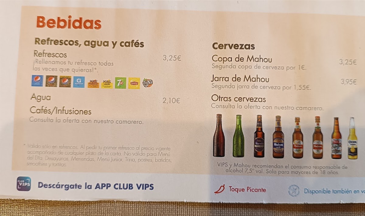 VIPS Photo Menu 1