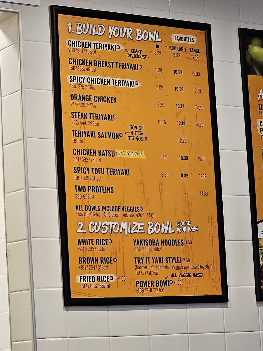 Teriyaki Madness Photo Menu 1
