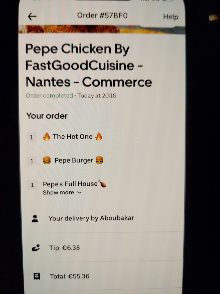 Pepe Chicken by FastGoodCuisine Photo Menu 2