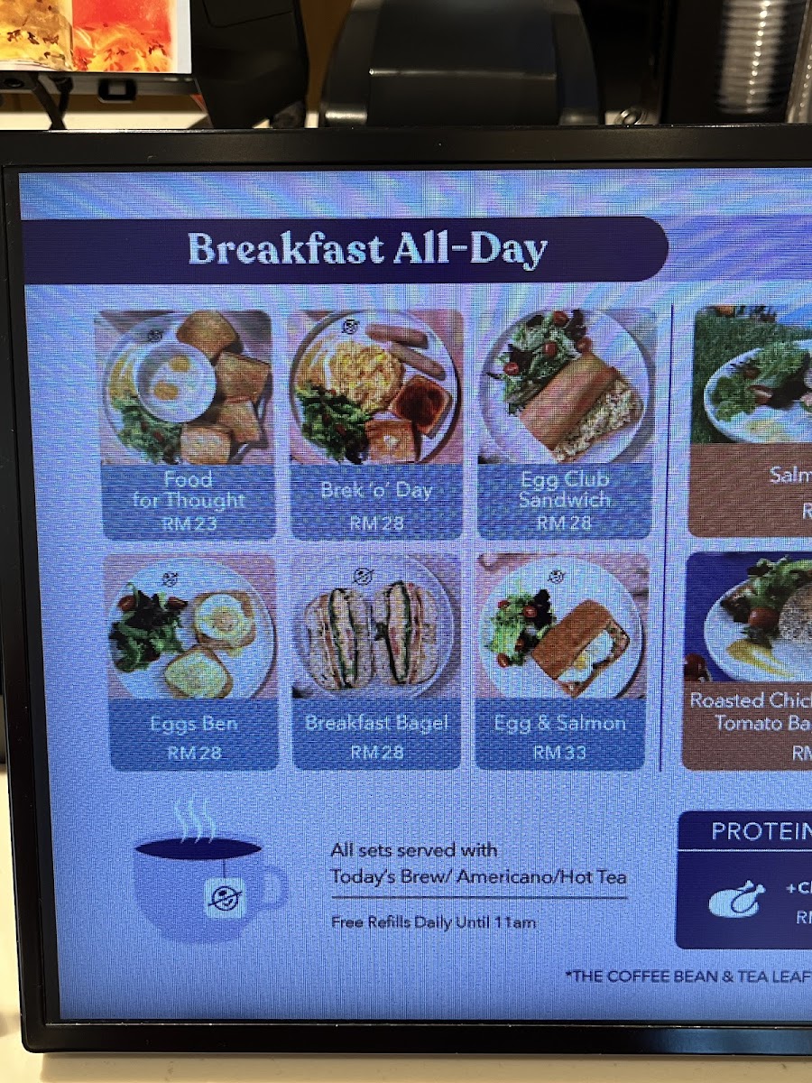 The Coffee Bean & Tea Leaf Photo Menu 2