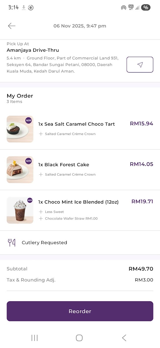 The Coffee Bean & Tea Leaf Photo Menu 3
