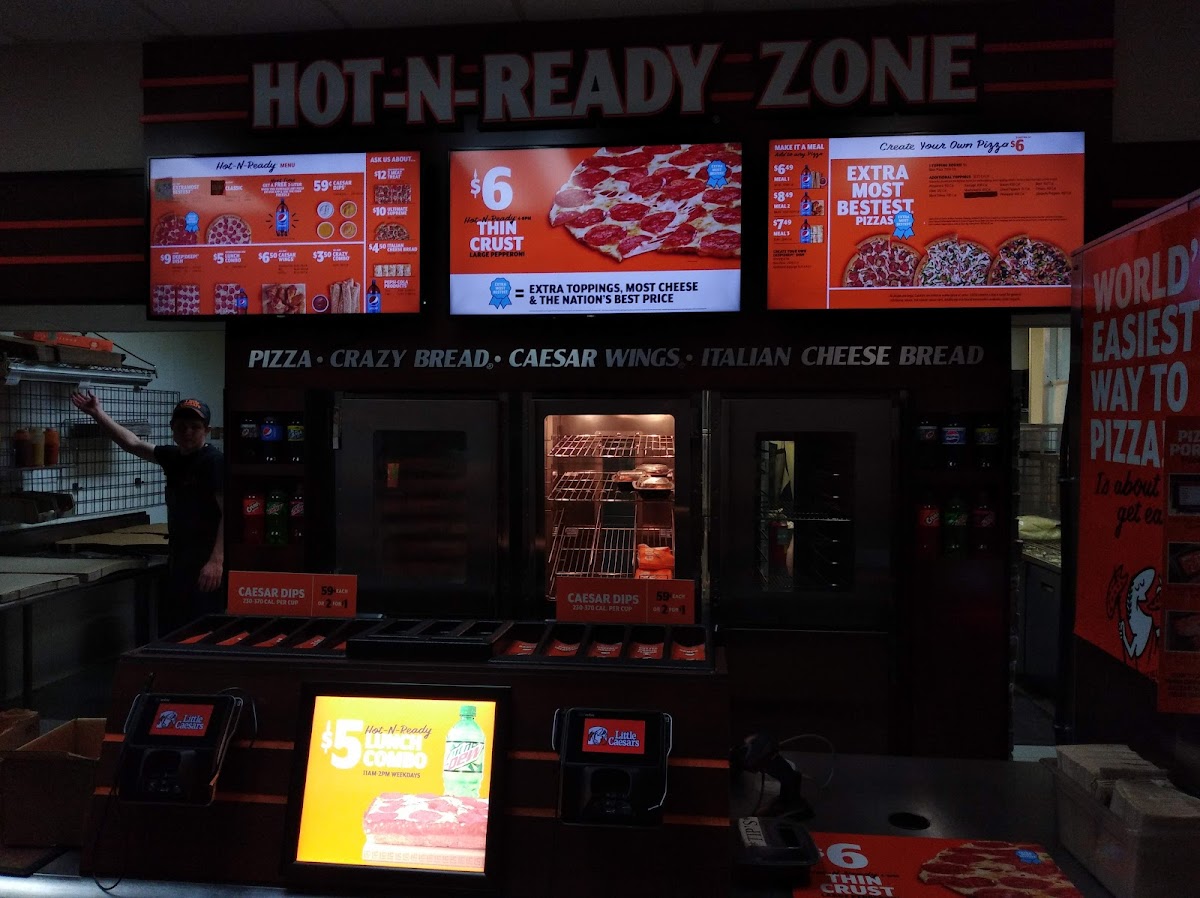 Little Caesars Pizza Photo Menu 1