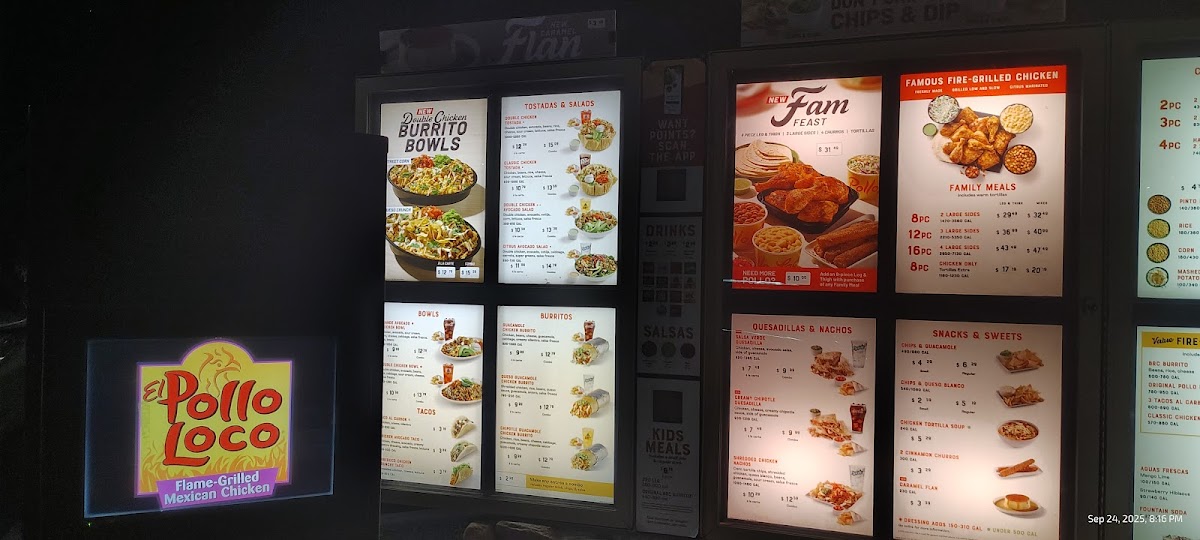 El Pollo Loco Photo Menu 1