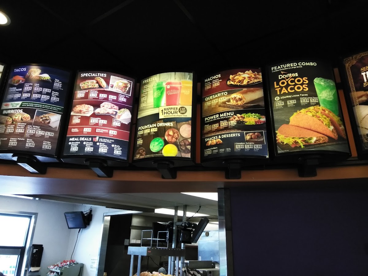 Taco Bell Photo Menu 2