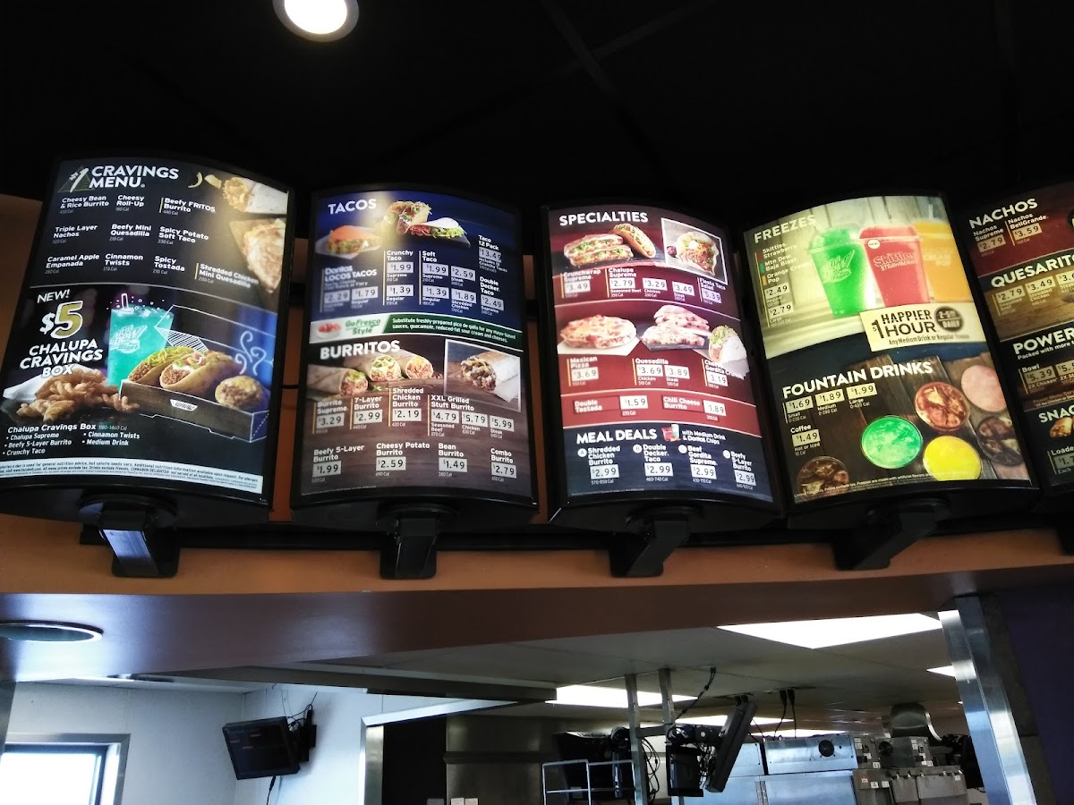 Taco Bell Photo Menu 3