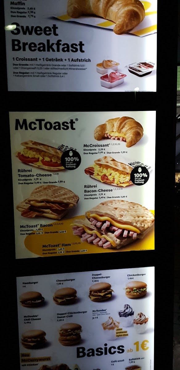 McDonald's Photo Menu 2